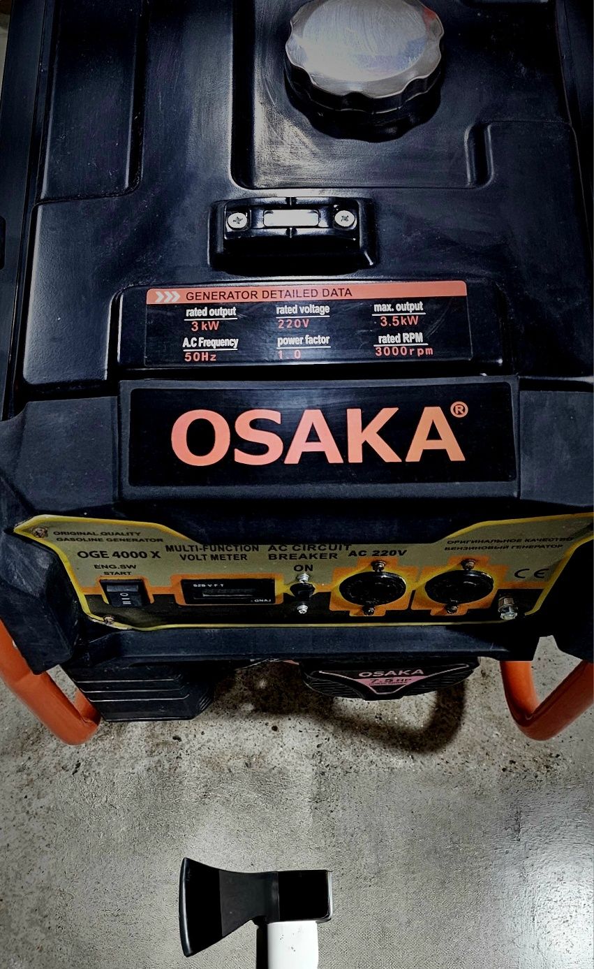 Generator OSAKA  model: OGE 4000X. 3kw-3,5kw