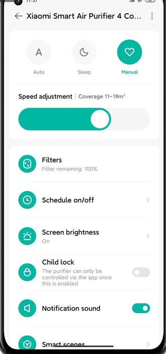 Xiaomi Smart Air Purifier 4 Compact