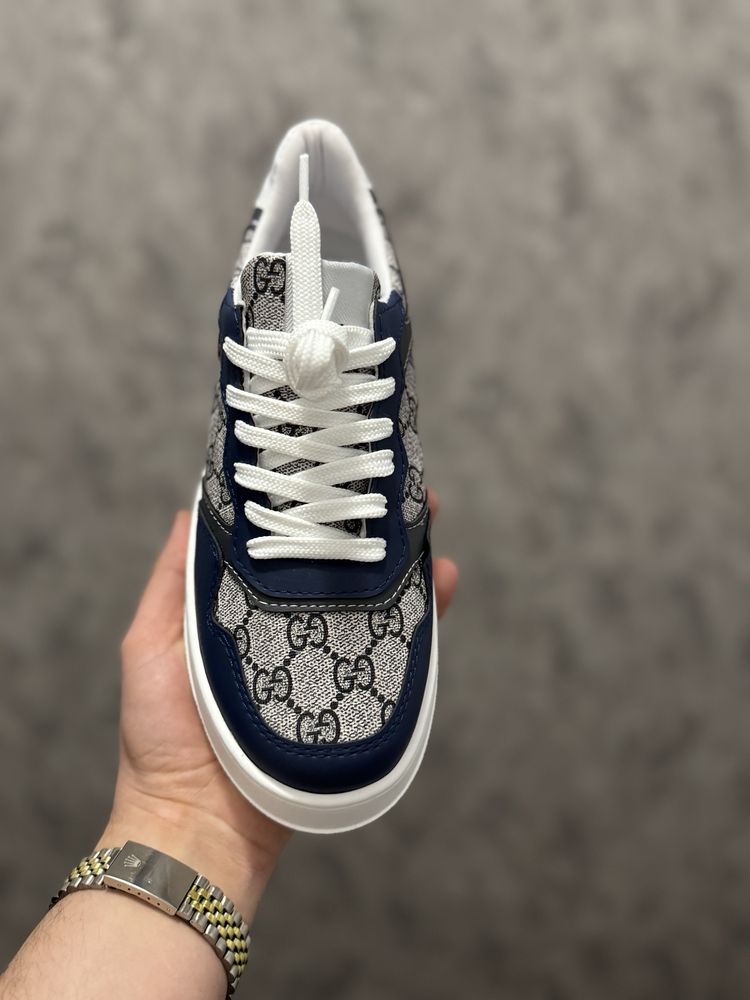 Adidasi Barbati Gucci Blue Navy & White!