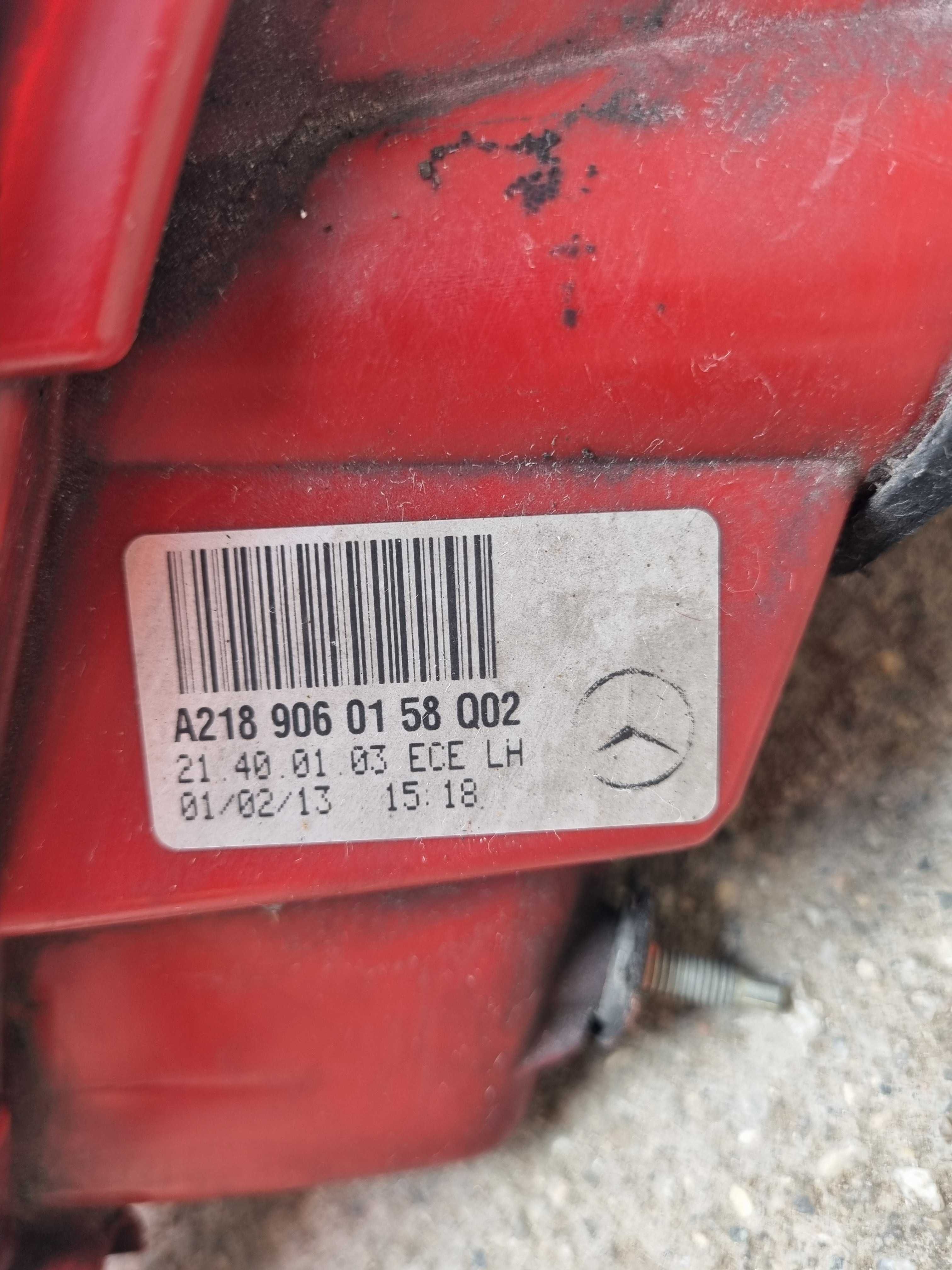 Стоп за Mercedes w218