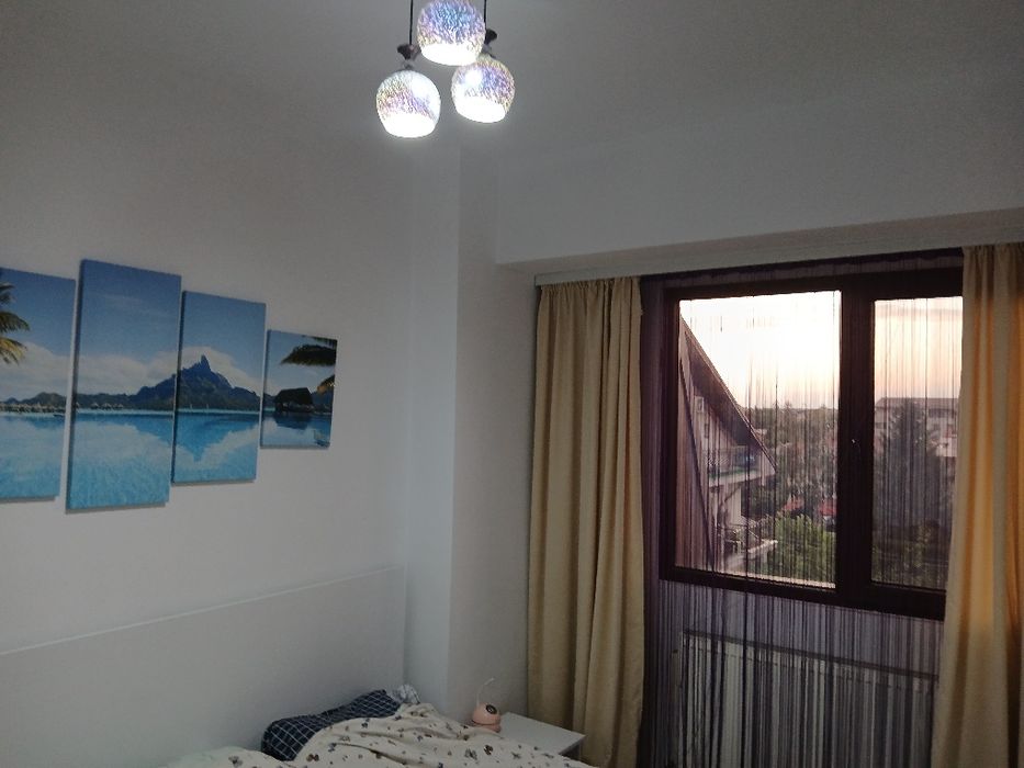 2 camere mobilat vedere parc Bazilescu, damaroaia, bucurestii noi