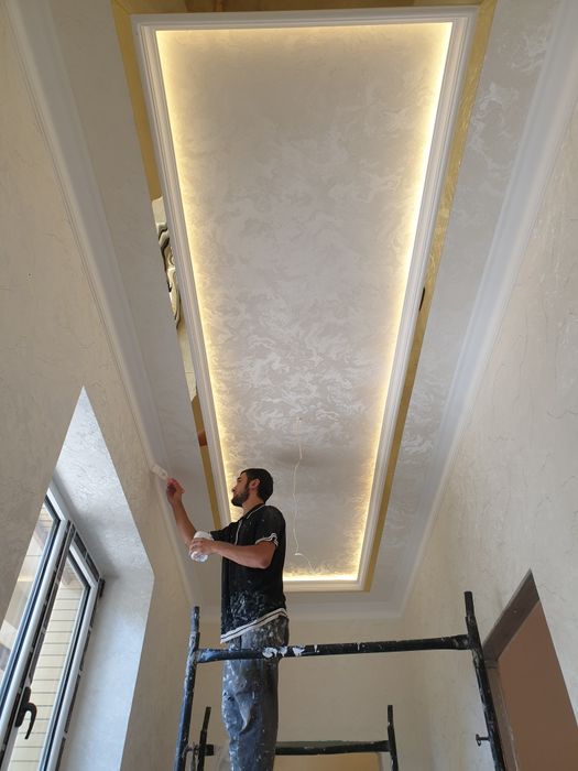 Евро ремонт маларка гипсо картон в любом сложности