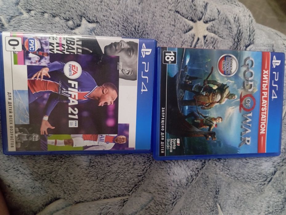 Продам игры на PlayStation 4 в хорошем состоянии