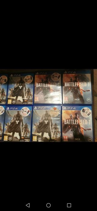 Playstation 4 с джойстик  и игри