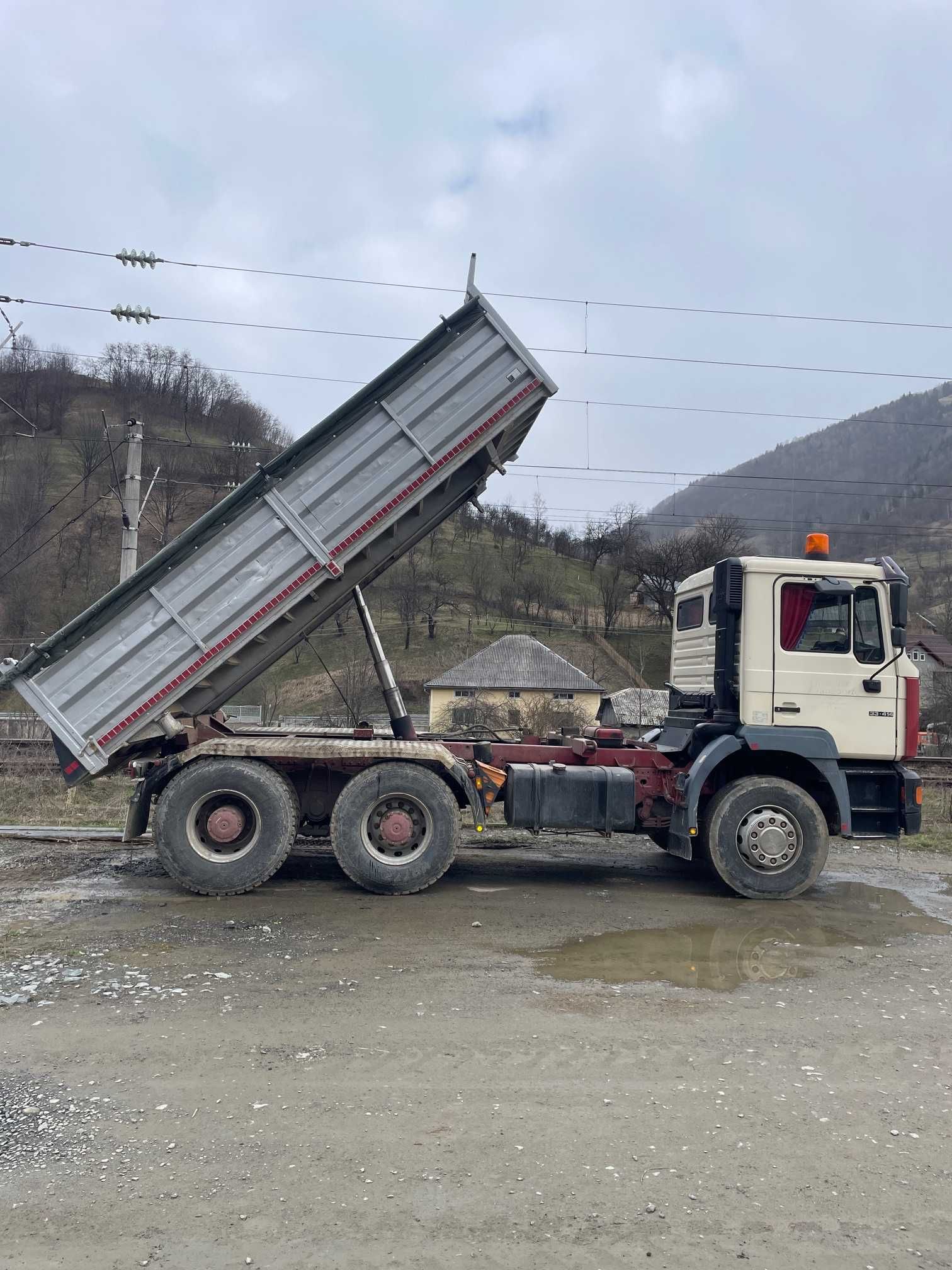 MAN-STEYR 6X4 basculabil