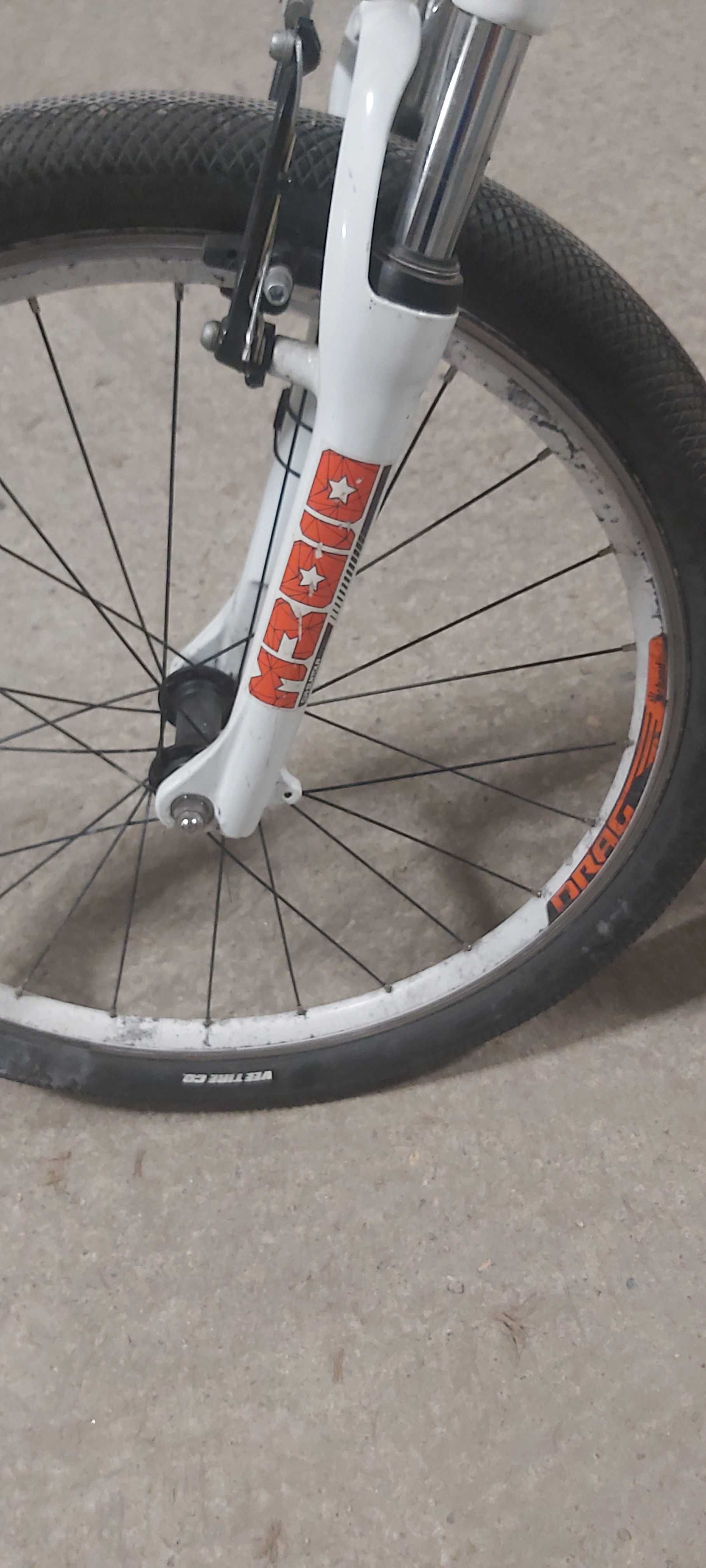 Велосипед Drag C1 Junior, 20", бял