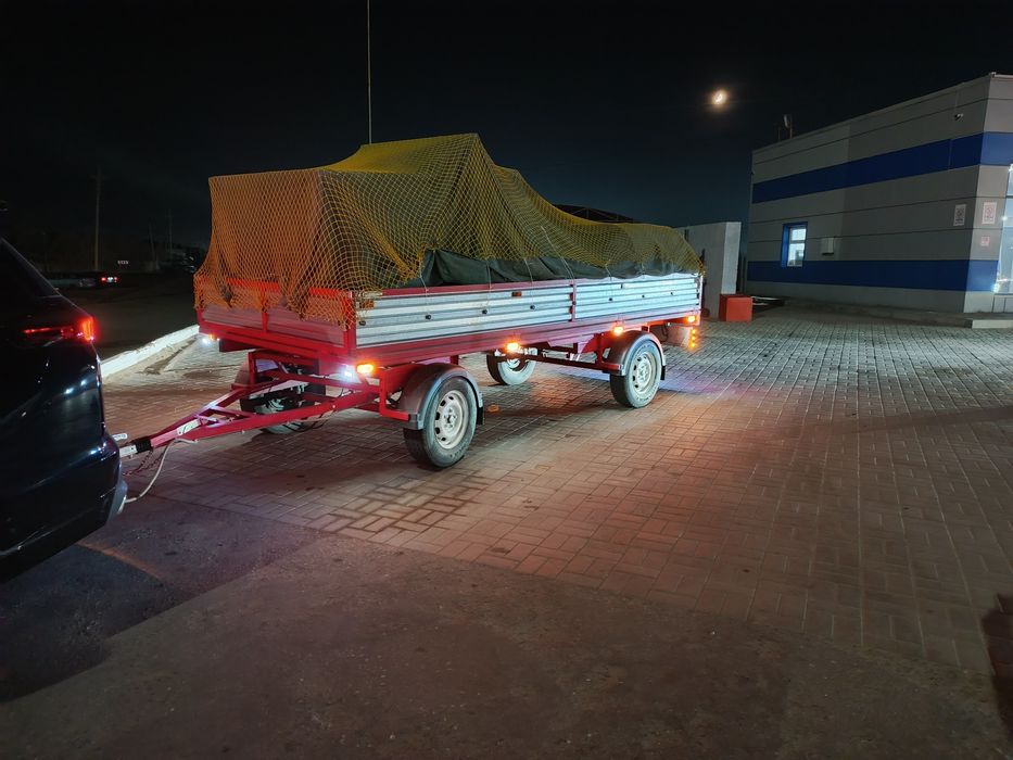 Прицеп двухосный с передней поворотной осью