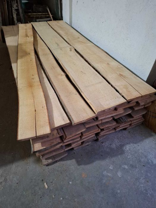 Scândură de tei și stejar