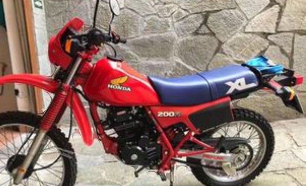 хонда XL200R двигател и скорости