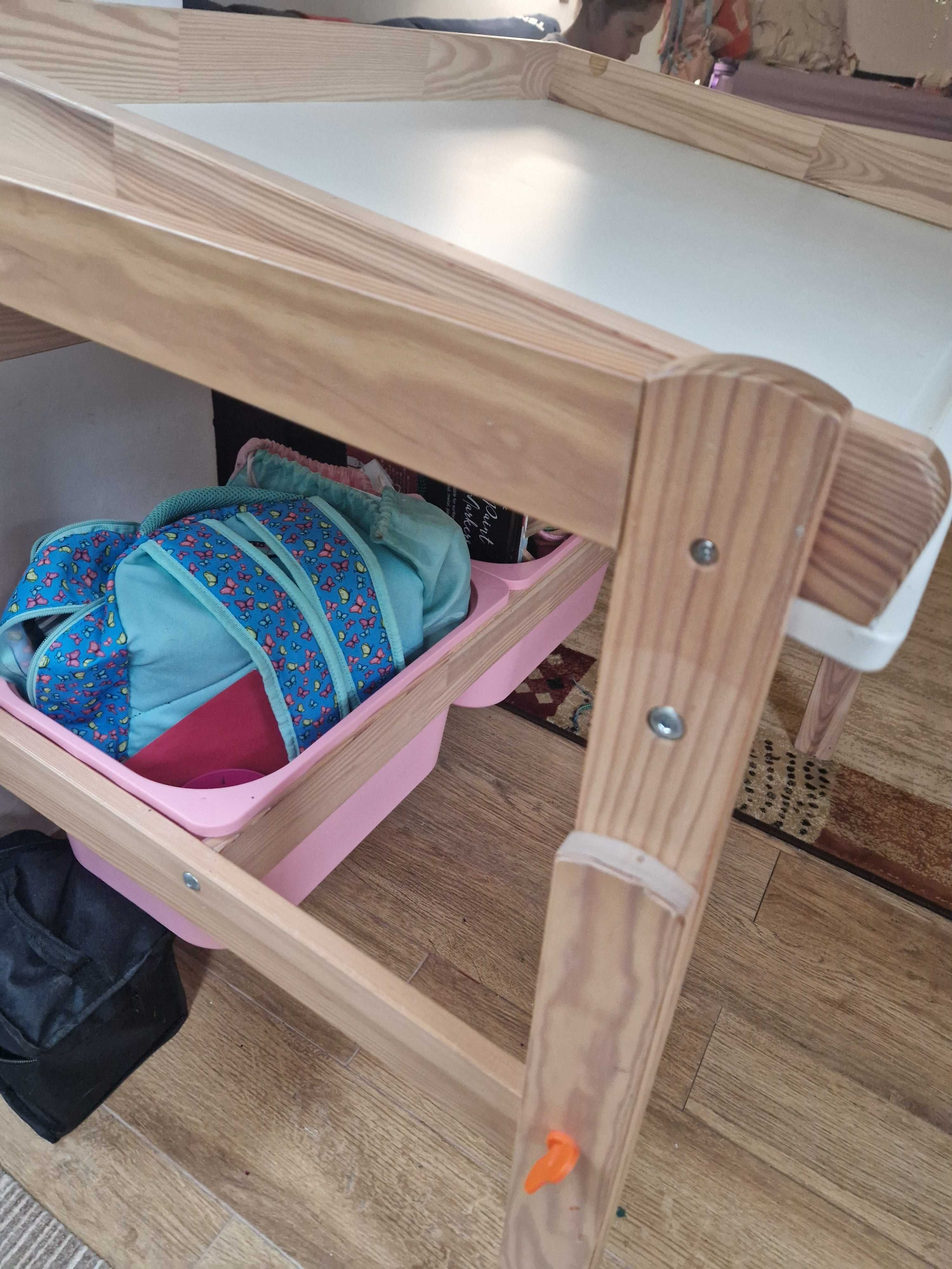 FLISAT Birou pentru copii Ikea, reglabil
