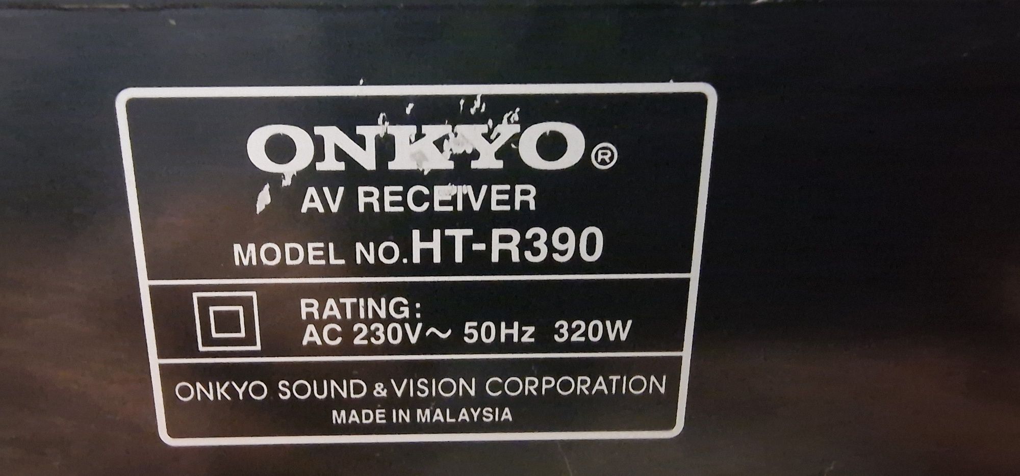 Ресивър ONKYO TH-R390 отлично техническо състояние