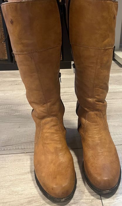 Cizme dama Rieker din piele