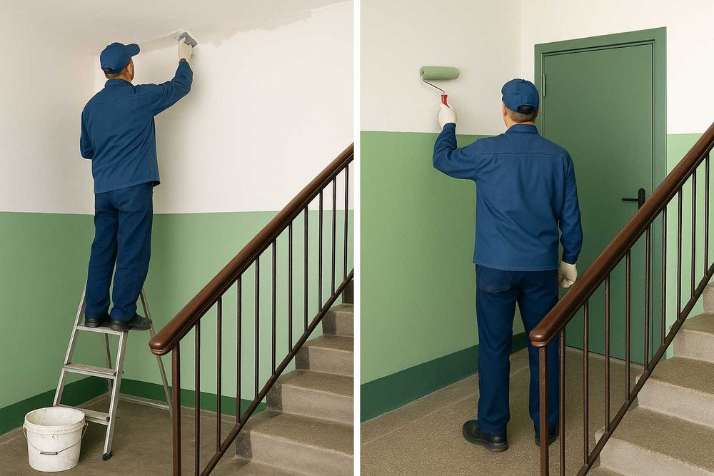 Косметический ремонт подъездов