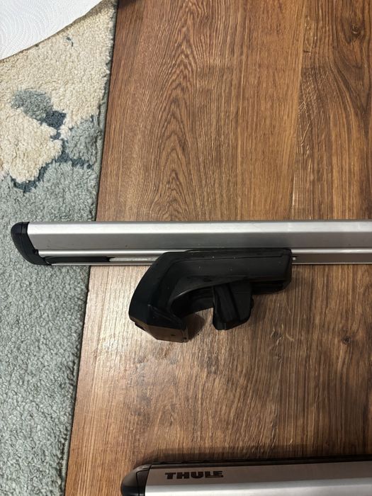Thule Evo WingBar raised rail - bare auto transversale portbagaj