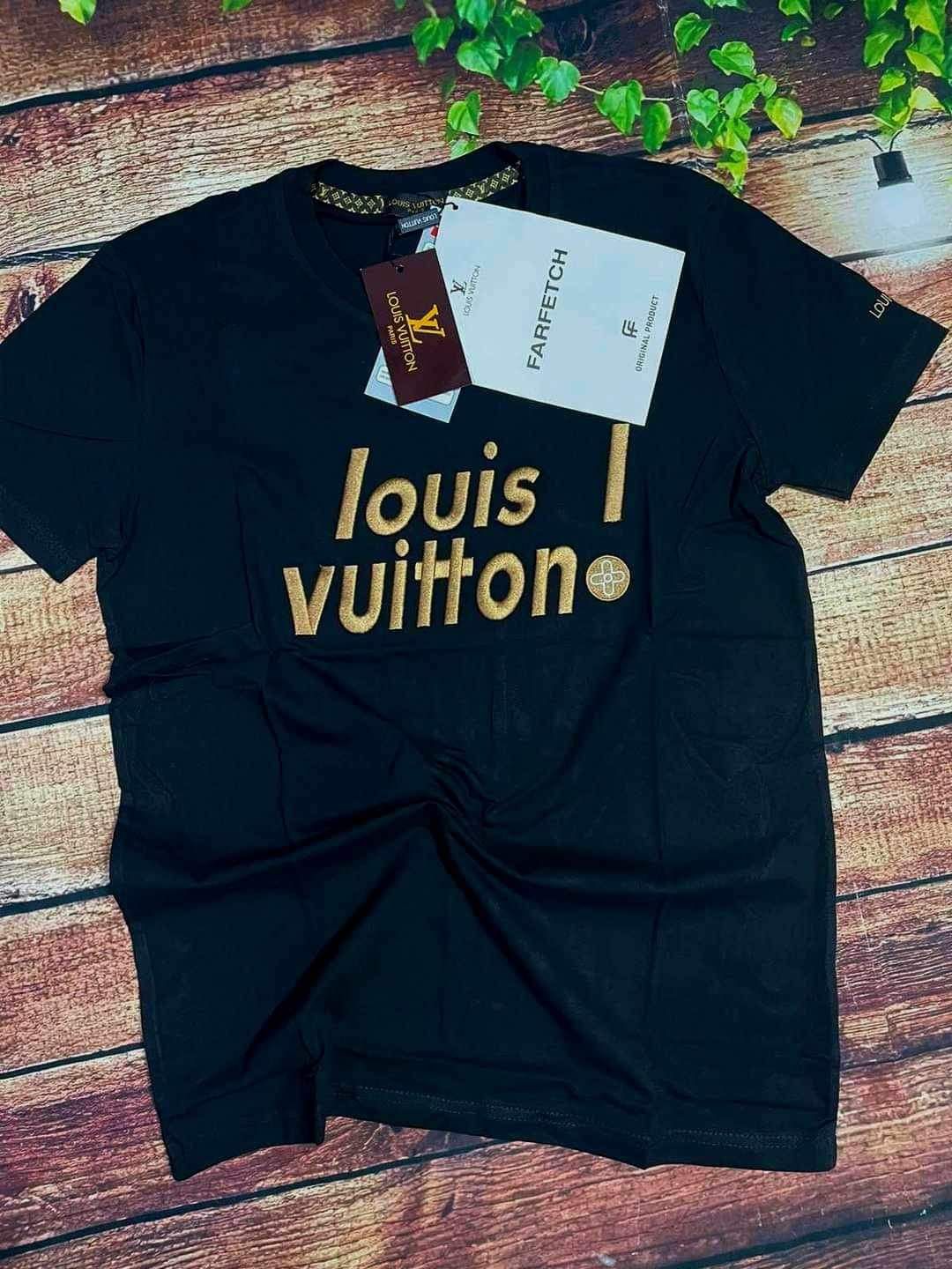 Оригинална мъжка тениска Louis Viton и Off White