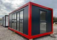 Container modular tip birou; de locuit; vitrina; prezentare; magazin;
