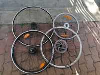 Roti de bicicleta dinam în butuc frână disc