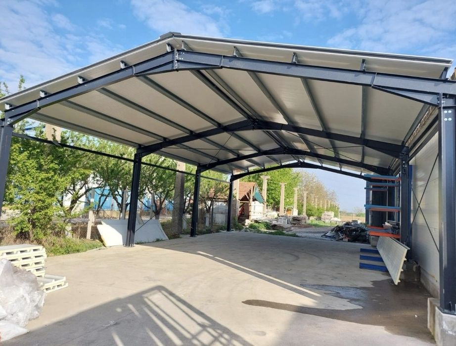 Vand și construiesc  o gama larga de hale sau structuri metalice  noi