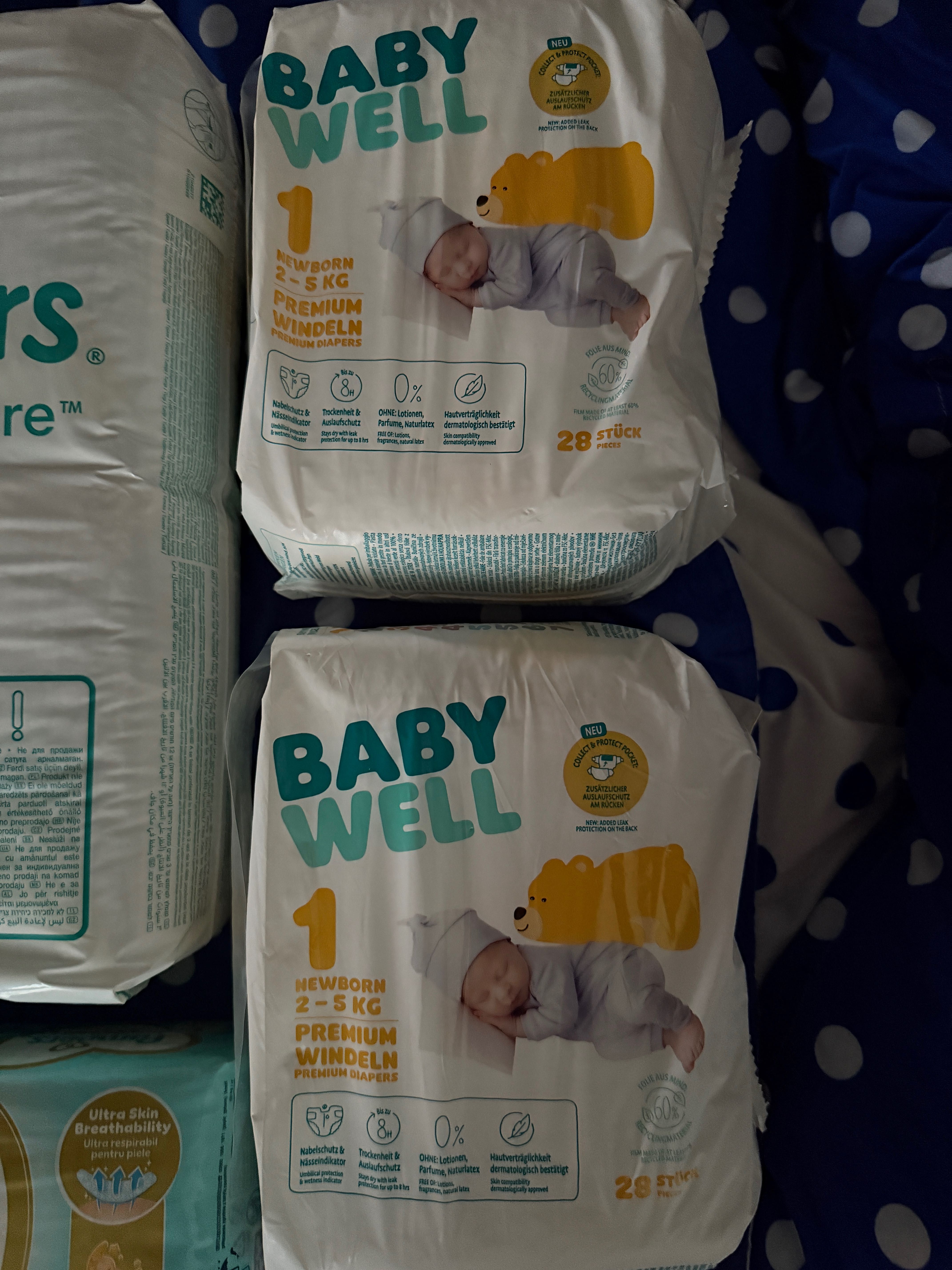 Pampers mărimea 1