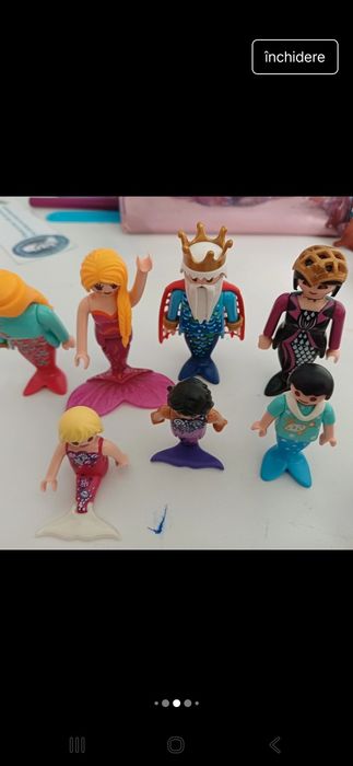 Lot playmobil fetite 115 omuleti 35 animale