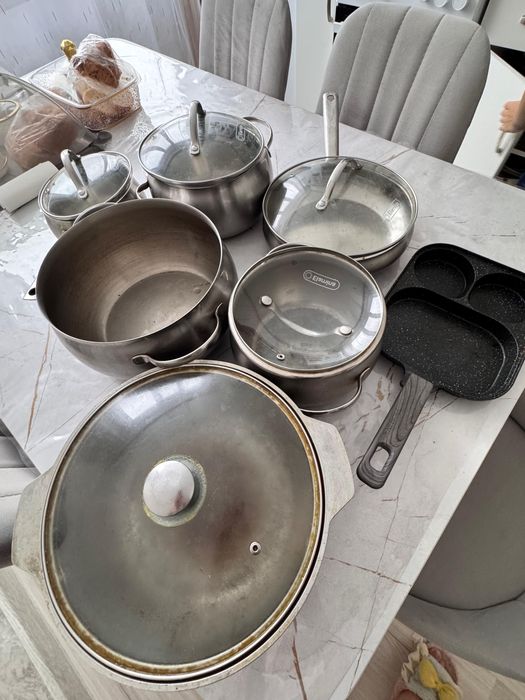 Продам набор еламина казанов