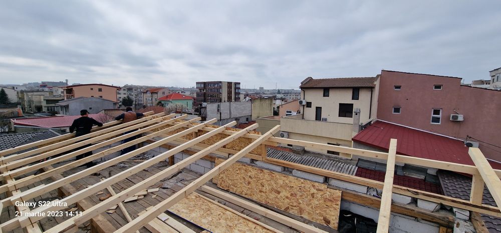 Montaj acoperisuri Dulgherii Mansardari și Reparatii urgente