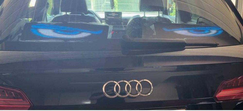 Bandă LED "Devil Eyes" pentru Camion – 38x10 / 90x20 cm