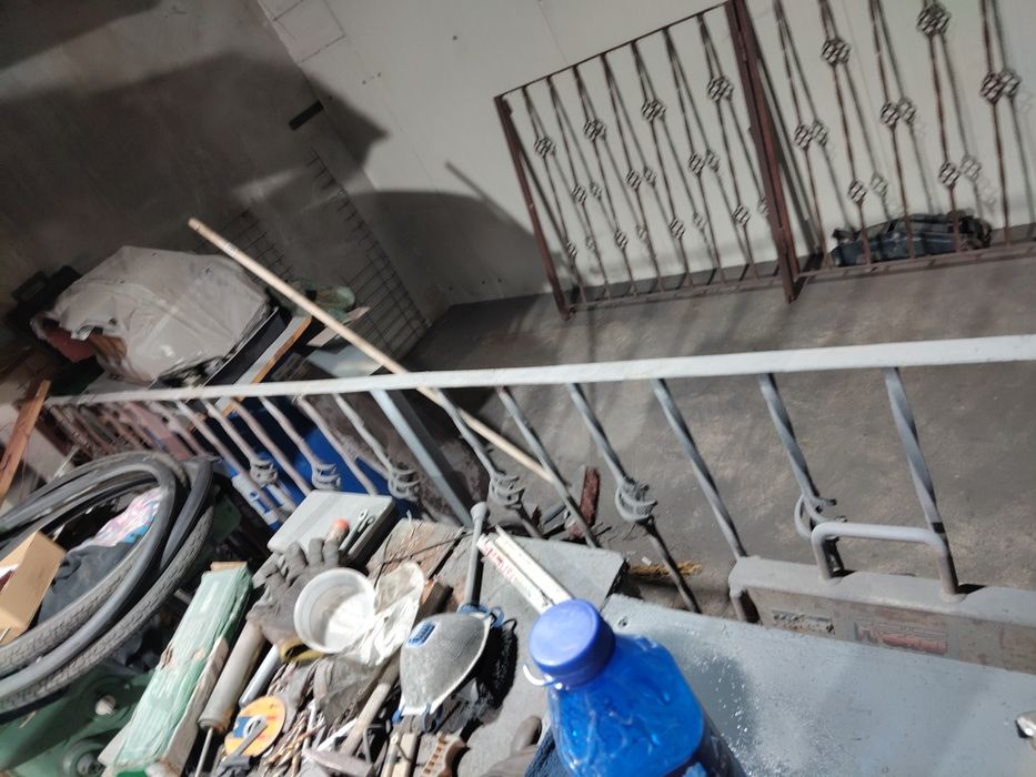 Balustrada/gard fier forjat masiv 5,20 m