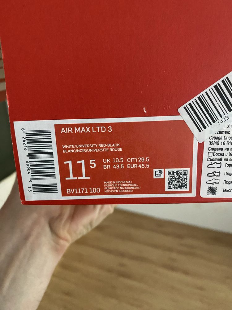Маратонки Nike air max LTD 3