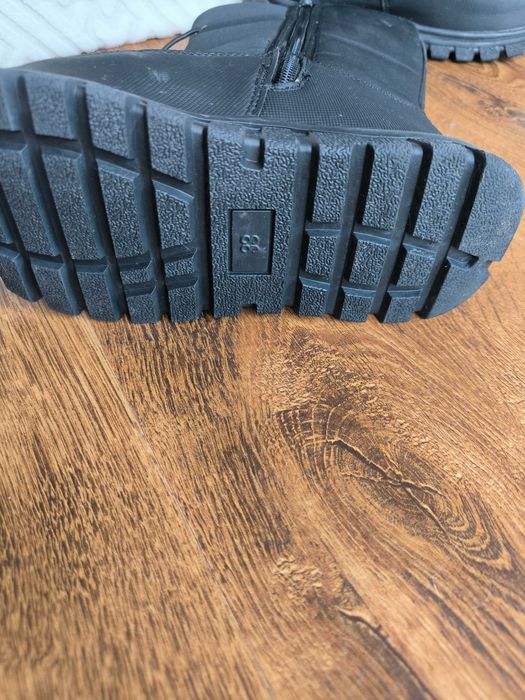 Cizme copii căptușite cu fermoar noi