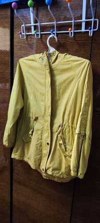 Продается куртка ветровка желтая женская