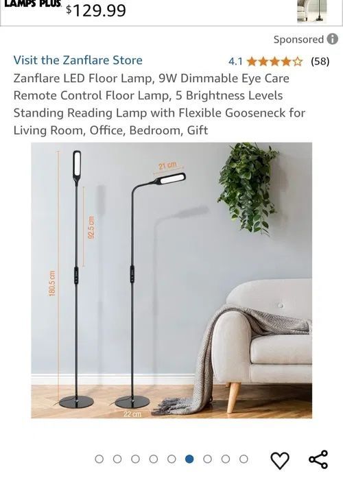 Нова Zanflare LED лампион 5 цвята 360 градуса за