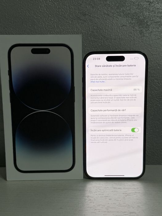 iPhone 14 pro 256 gb Pret 2600 lei