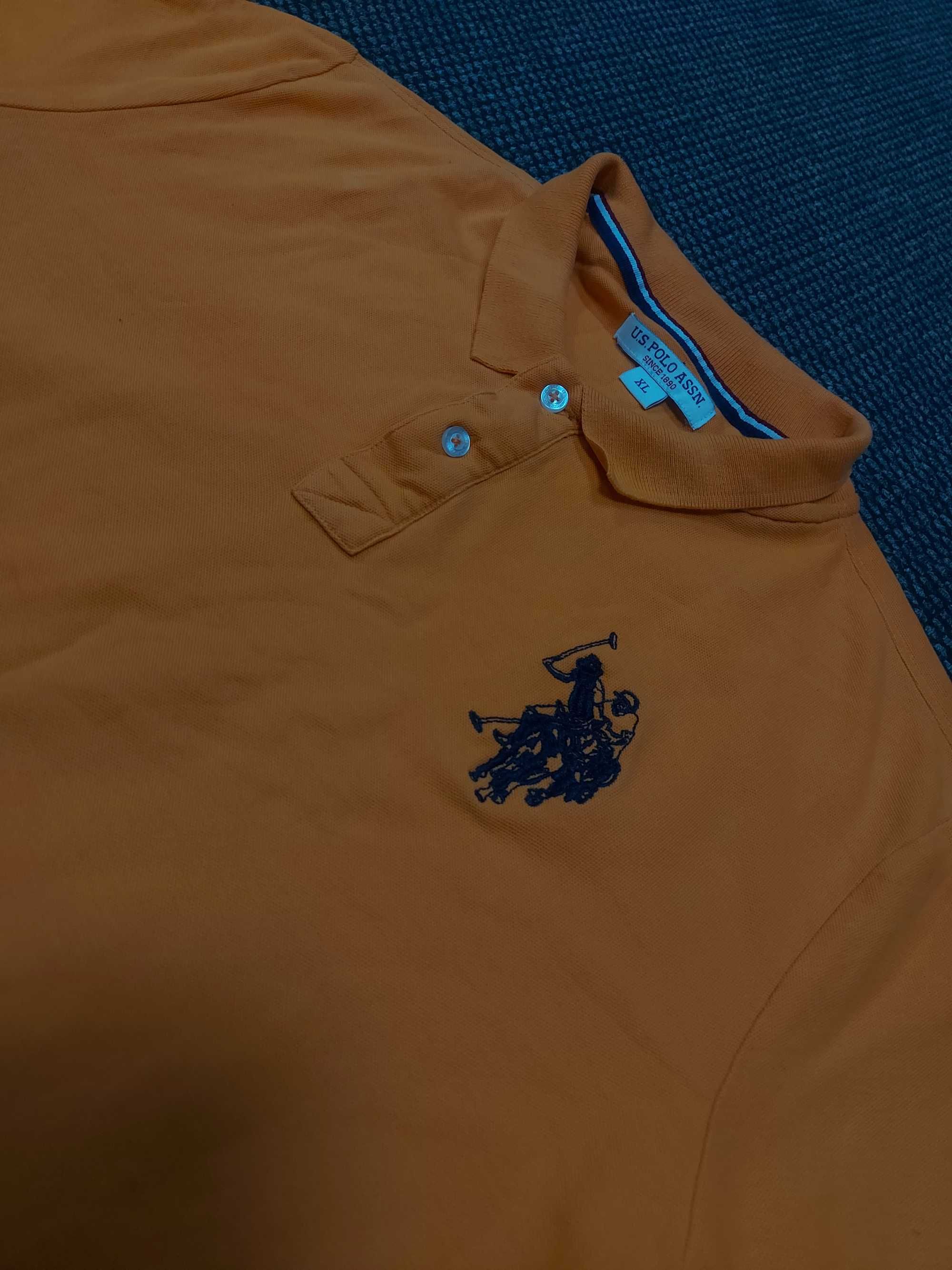 Polo a.s.s.n тениска с яка XL