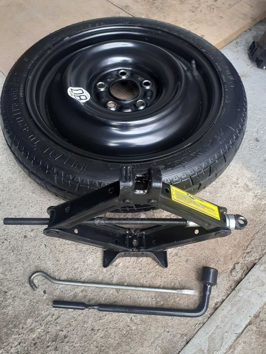 Roata rezerva SLIM R16 cric HYUNDAI Kona,i40,Ioniq,NISSAN,KIA Ceed