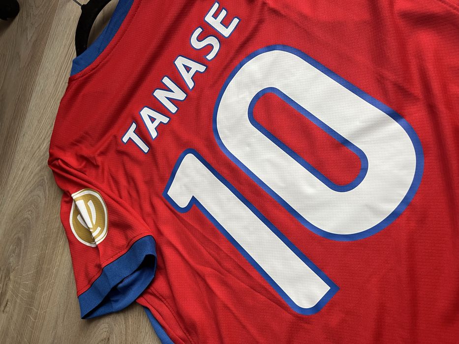 Tricou de fotbal FCSB Steaua Bucuresti cu Florin Tanase 10 marime M