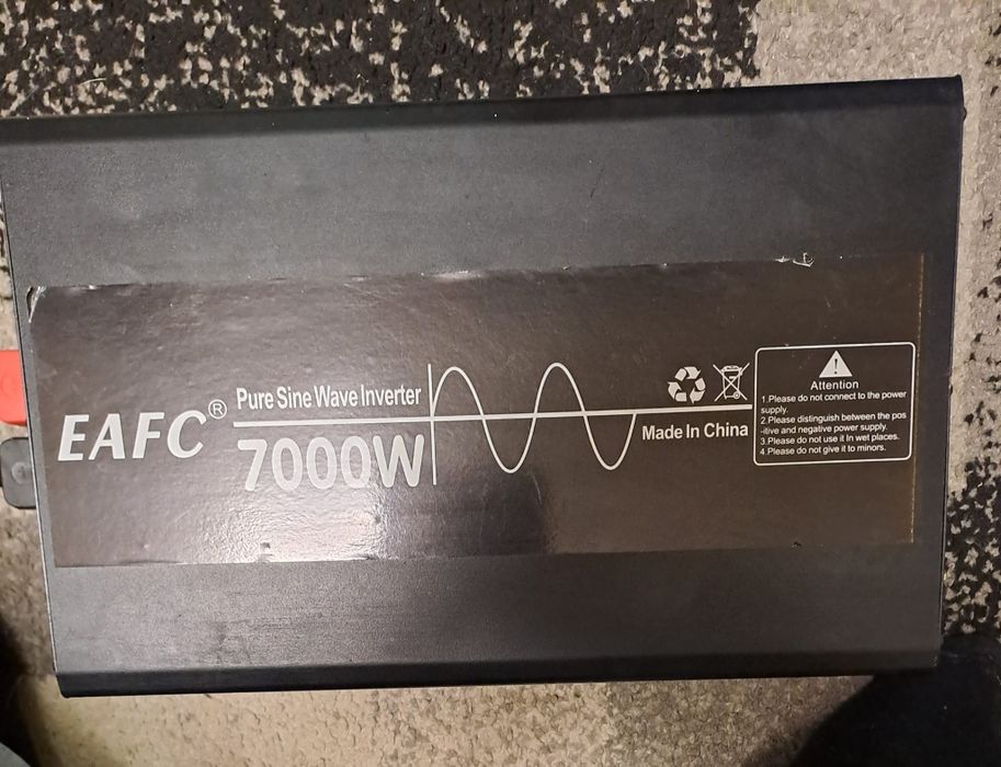 Invertor curent electric. Pure sine Wave inverter 7000W