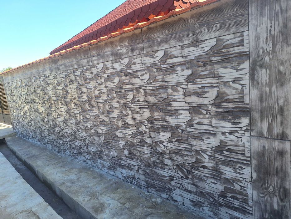 Beton amprentat si elicopterizat