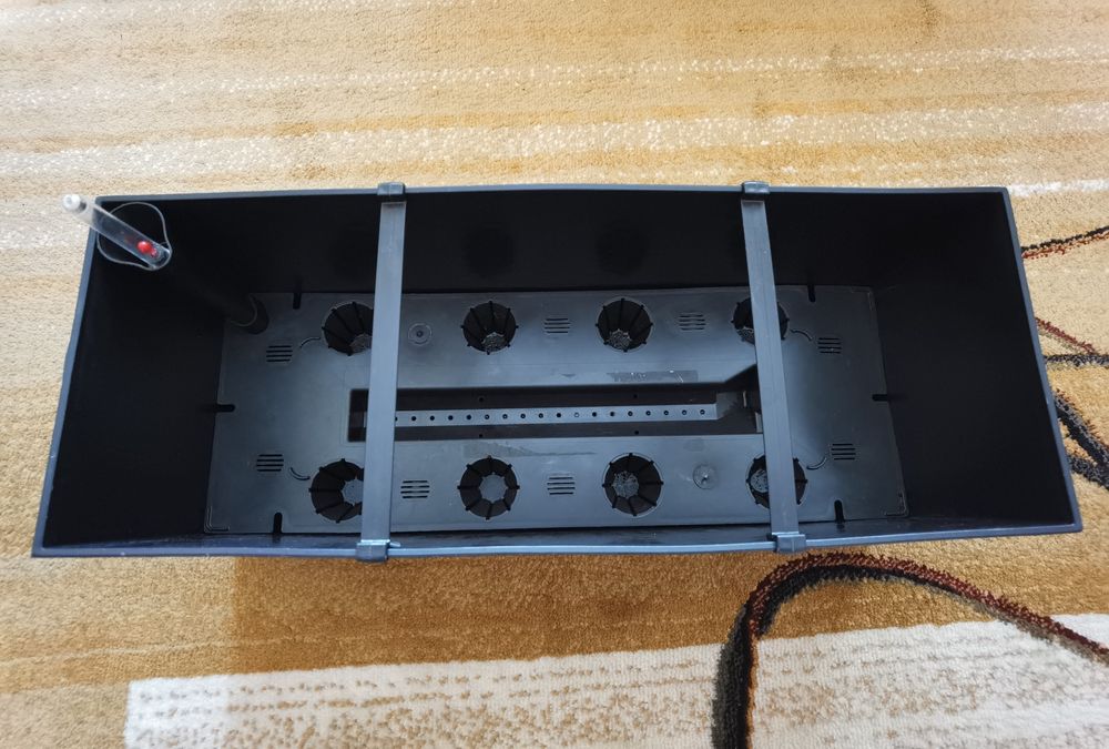 Jardiniera plastic cu finisaj ratan sintetic Rato