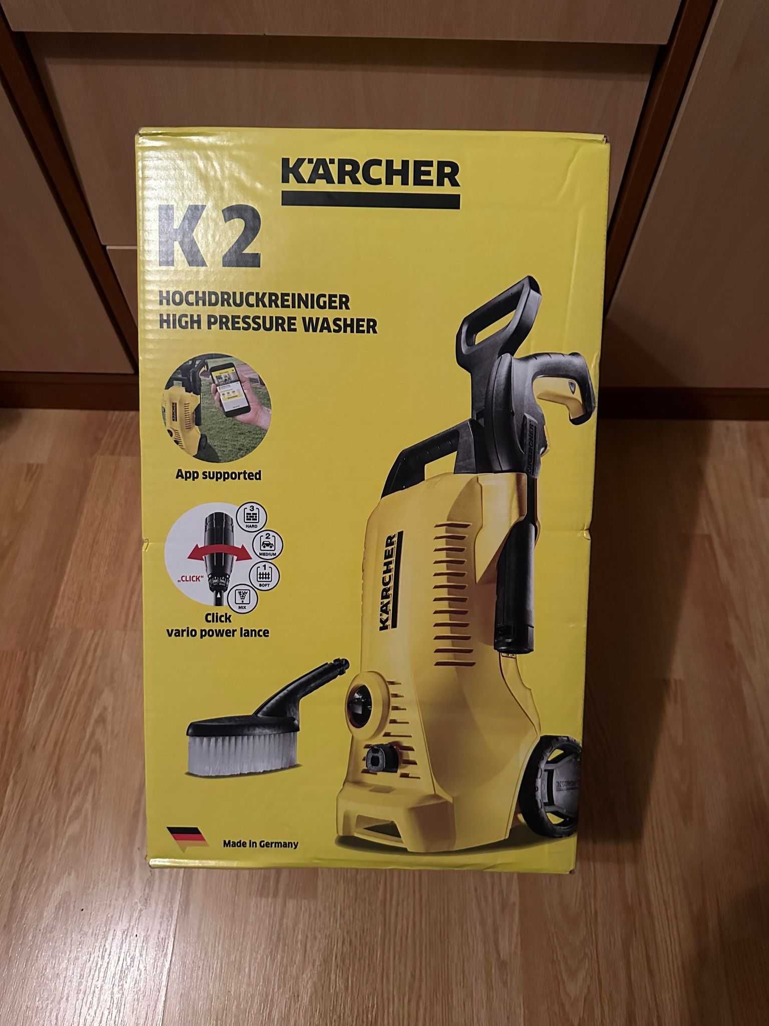 Karcher K2 Power Control + Car kit 1400W 110bar 360l/h