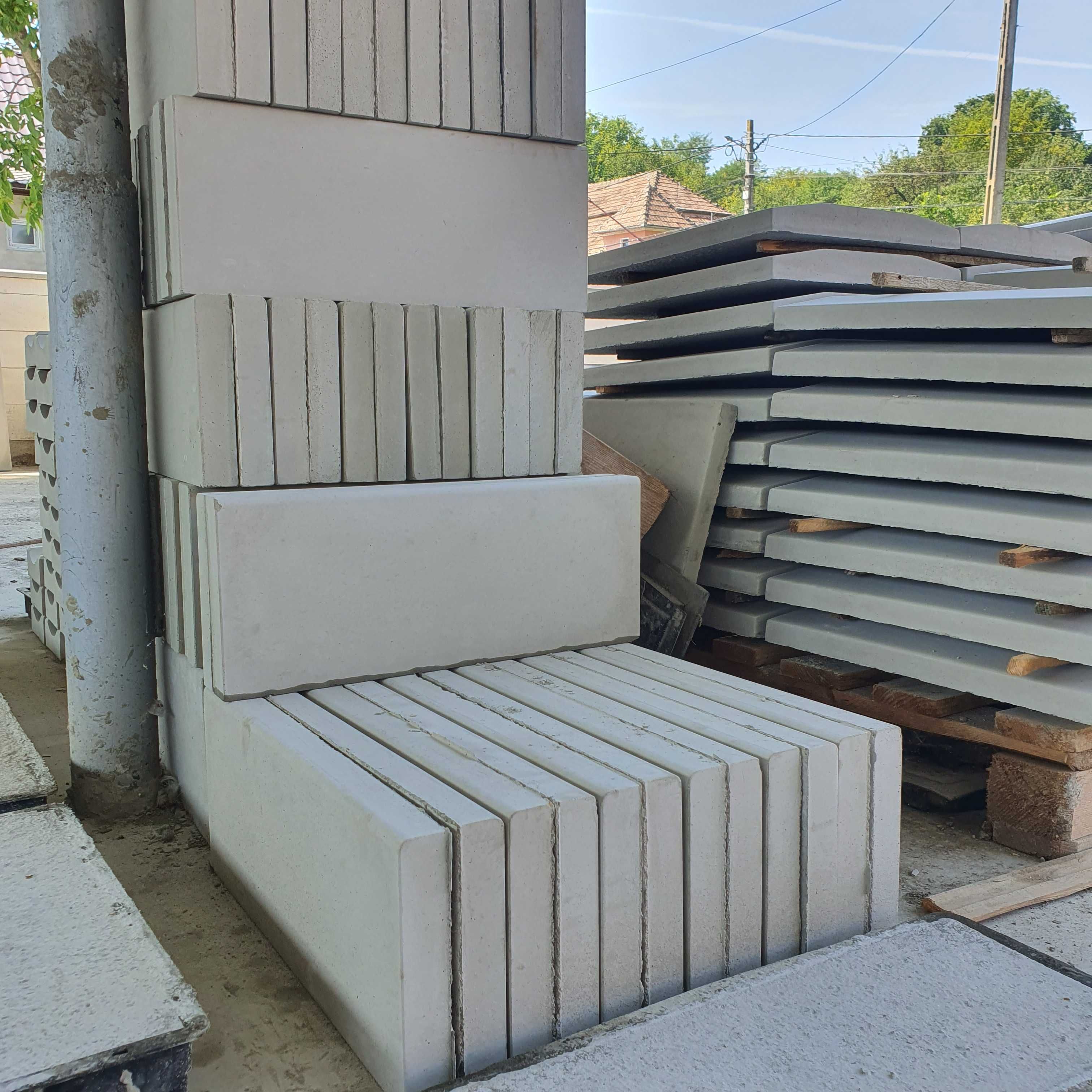 Borduri din beton pentru alei carosabile sau pietonale
