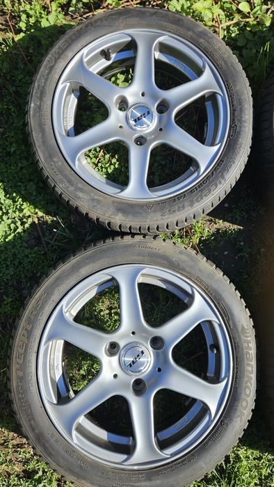 Set jante anvelope iarna  3x112 r15  smart