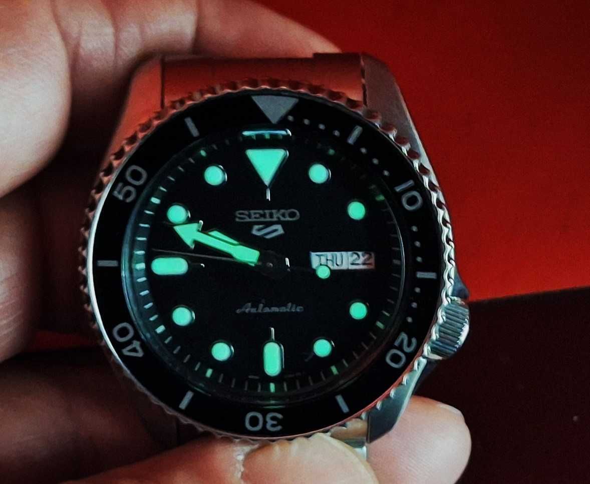 Като нов! Автоматичен Мъжки Часовник Seiko 5 Automatic - SRPD63K1