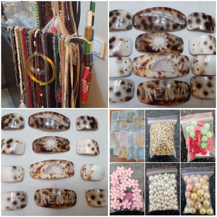 Бисер Крупный и мелкий. . Бусины. Цепи  и Фурнитура