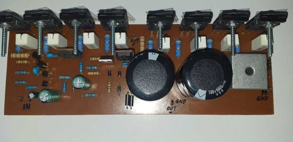 Kit 400w rms mono 8 finali