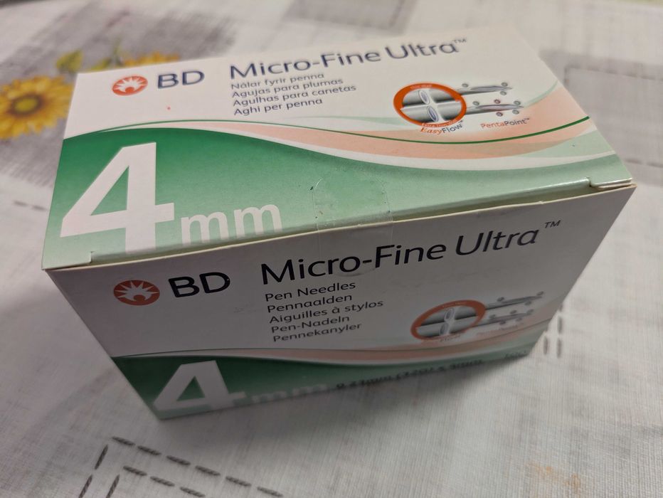 BD Micro-Fine Ultra Ace pentru pen insulina 4mm x 0,23mm (32G) 4 buc.