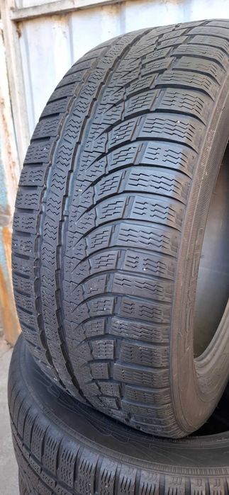 4бр. 235/55/17 Nokian 6.5mm грайфер, дот 20г. Безплатен монтаж