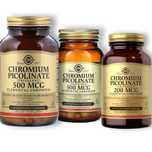 Пиколинат хрома,  Solgar, Chromium Picolinate Америка
