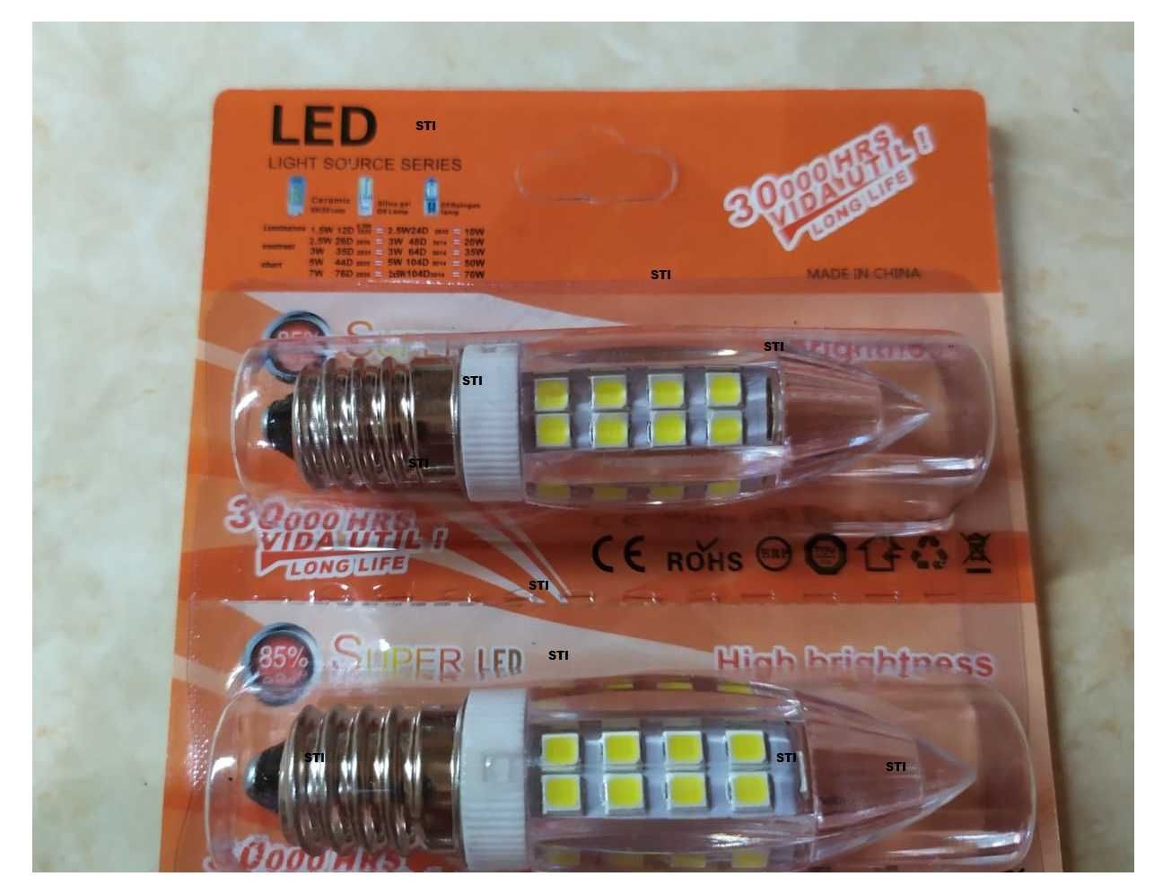 LED G9 - Е14 крушки 220 волта - НОВО.