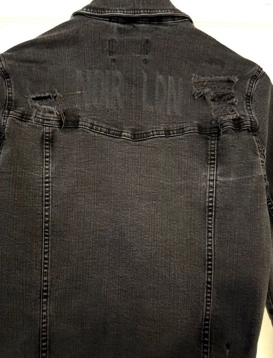 Оригинално Дамско Дънкено Яке Denim Noir Lon S